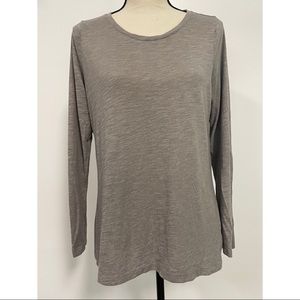 Sonoma The Everyday Long Sleeve Tee Grey Size M